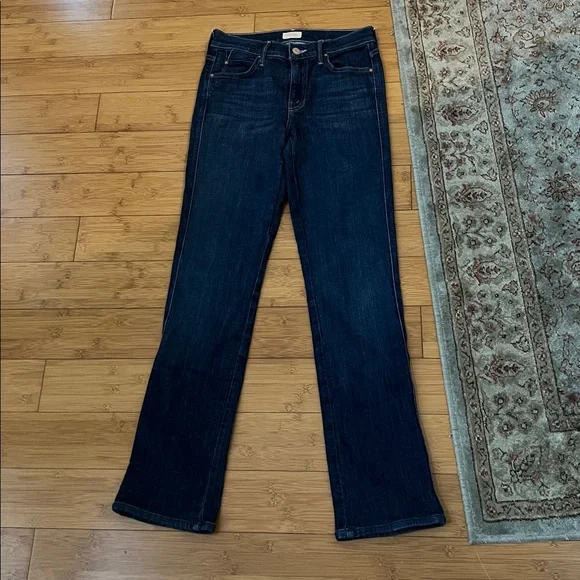 MOTHER rascal jean in “clean sweep”  size 26 mid rise jeans - Picture 2 of 10